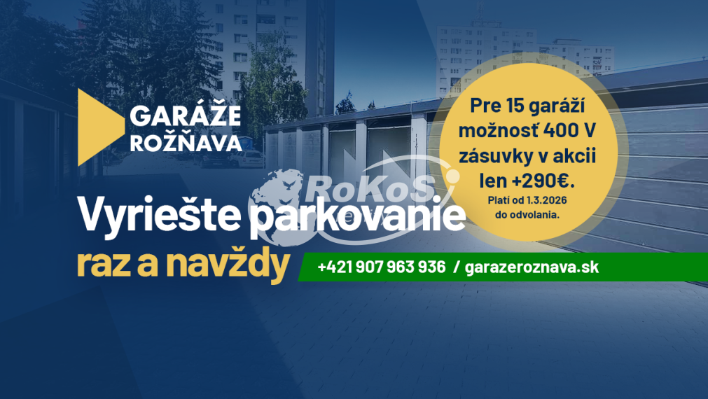 GARÁŽE NA PREDAJ – Rožňava, Edelényská ulica