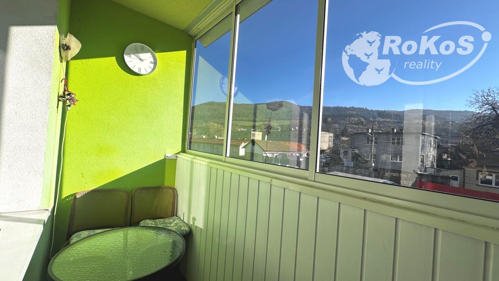 PREDAJ - 3 izbový byt s balkónom v Rožňave