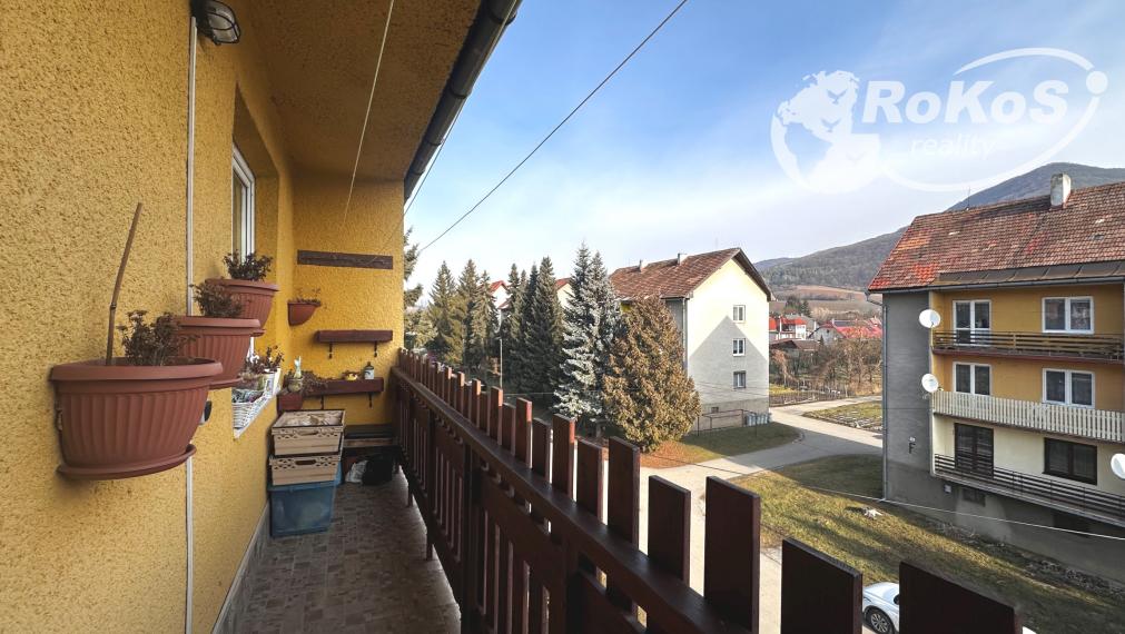 rezervované - PREDAJ - 3 izbový byt s balkónom, Štítnik